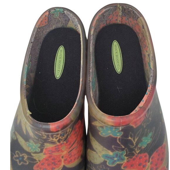 Sloggers Women Waterproof Rubber Clogs 7 Garden Slip On Rain Forest Fairy Grunge - Picture 12 of 15